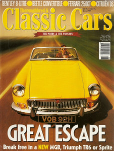 THOROUGHBRED & CLASSIC CARS 1997 JUNE - MONTEVERDI HAI, NEW TR6, MGB & SPRINTE